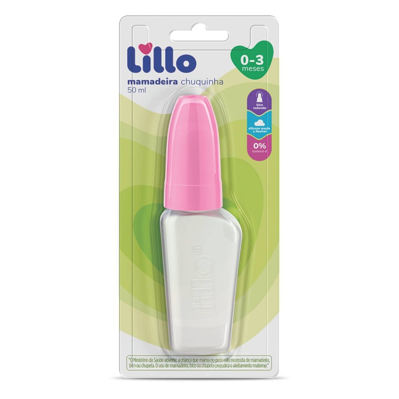 Mamadera Miniform Lillo 50ml Con Tetina de Silicona Recién Nacido - Imagen 2
