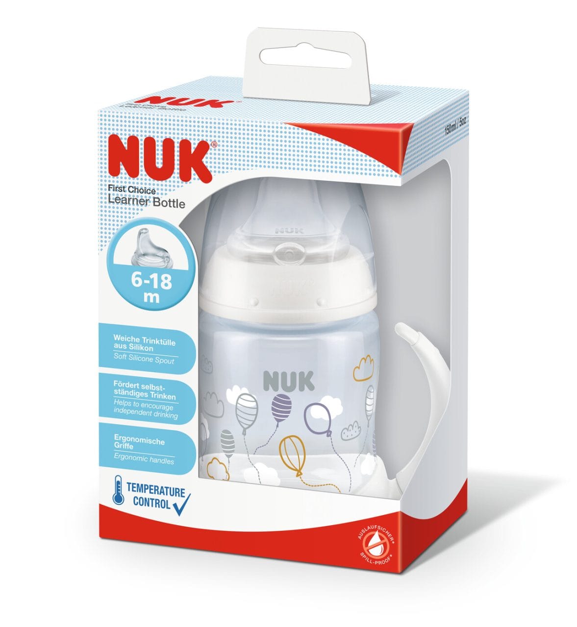 Vaso de Aprendizaje First Choice150ml colores +6 c/control de temperatura - Imagen 4