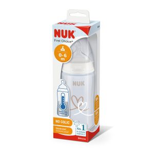 Alternative view of Mamadera Nuk 300ml Silicona Control Temperatura