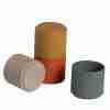 Set Vasos Apilables Natural dëna 4Pcs