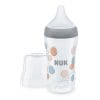 Mamadera Nuk Perfect Match Fisiológica 260ml con tetina M +3 meses