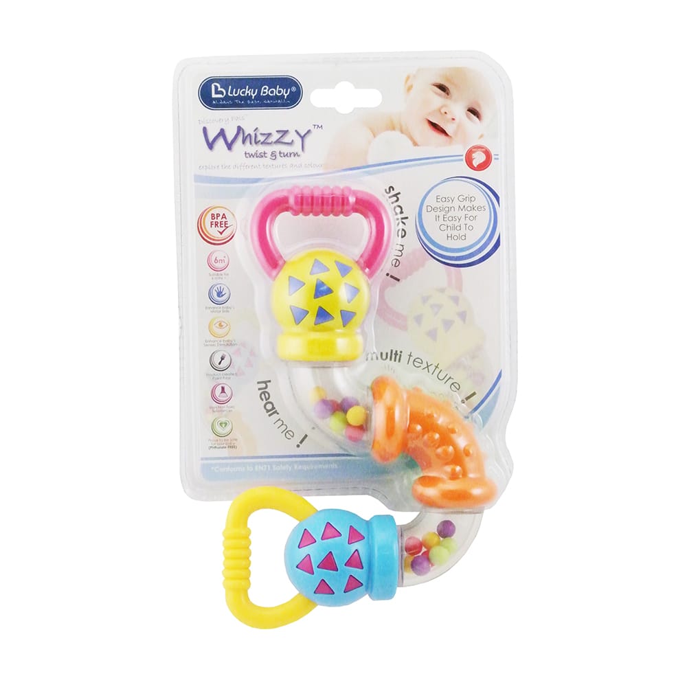 Sonajero Lucky Baby Whizzy Twist Turn - Imagen 2