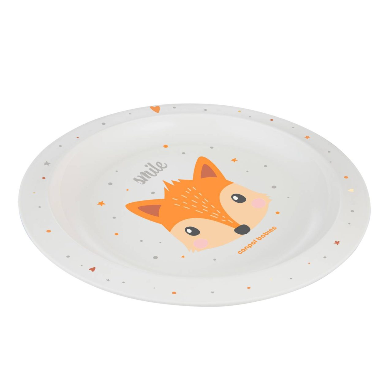 Plato de Plástico Canpol babies Cute Animals Zorro - Imagen 2