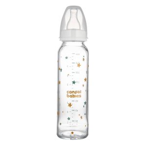 Alternative view of Mamadera de Vidrio Canpol babies 240ml Estrellas
