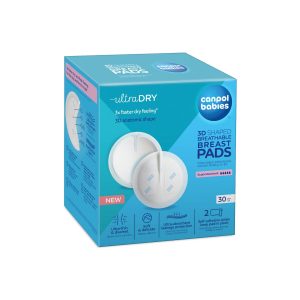 Alternative view of Discos absorbentes de lactancia 3D Canpol babies Transpirables ultra secos x 30 unidades