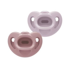 Alternative view of Chupete Silicona Soft First Choice x2 Talle 1 0-6 meses - Púrpura/Rosa