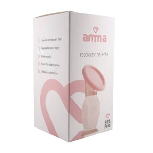 Recolector de Leche Materna de Silicona Amma